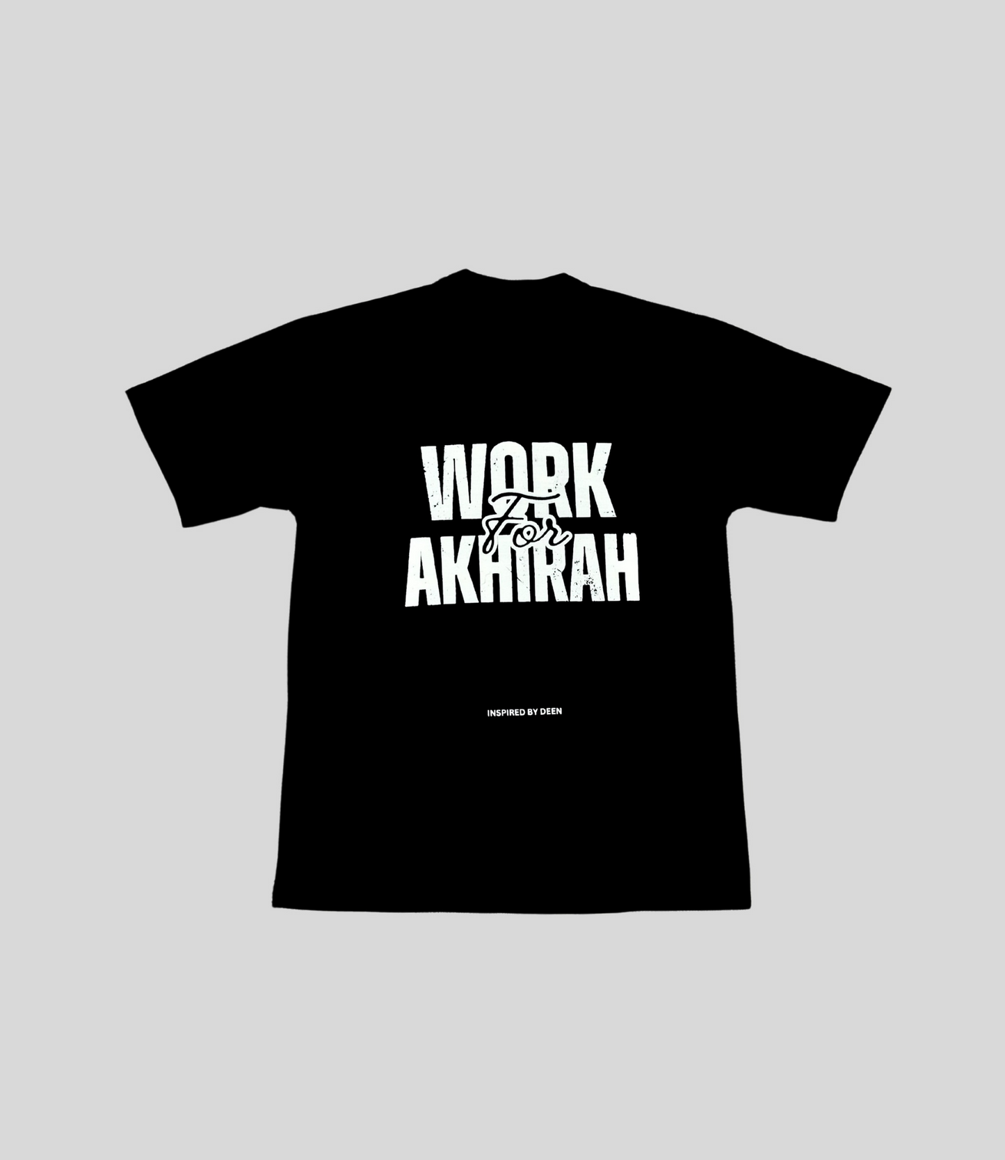 AKHIRAH - BLACK OVERSIZE T-shirt