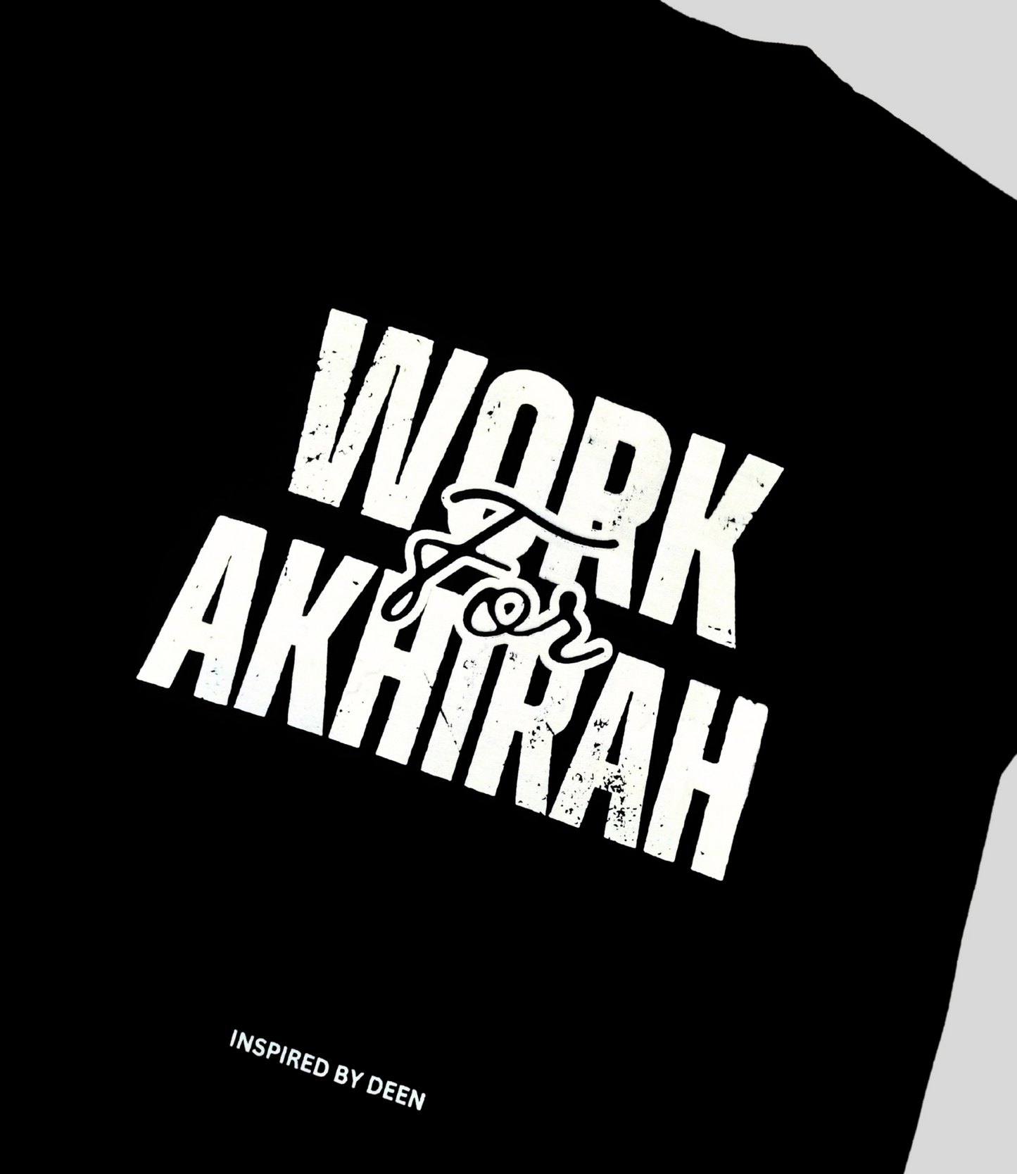 AKHIRAH - BLACK OVERSIZE T-shirt