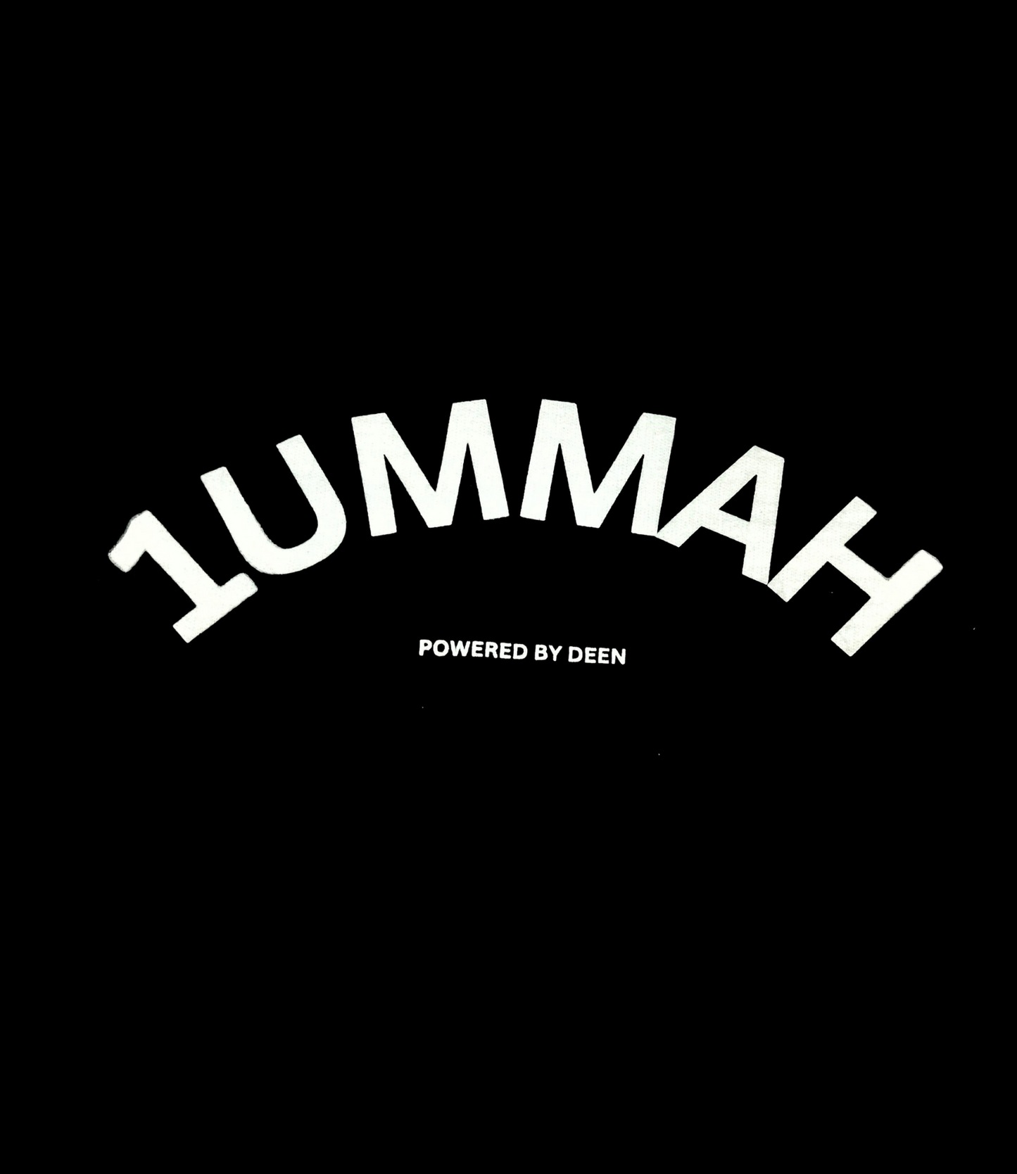 1 Ummah BLACK  OVERSIZE T-shirt
